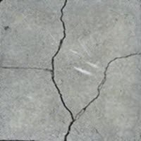 cracks in concrete
